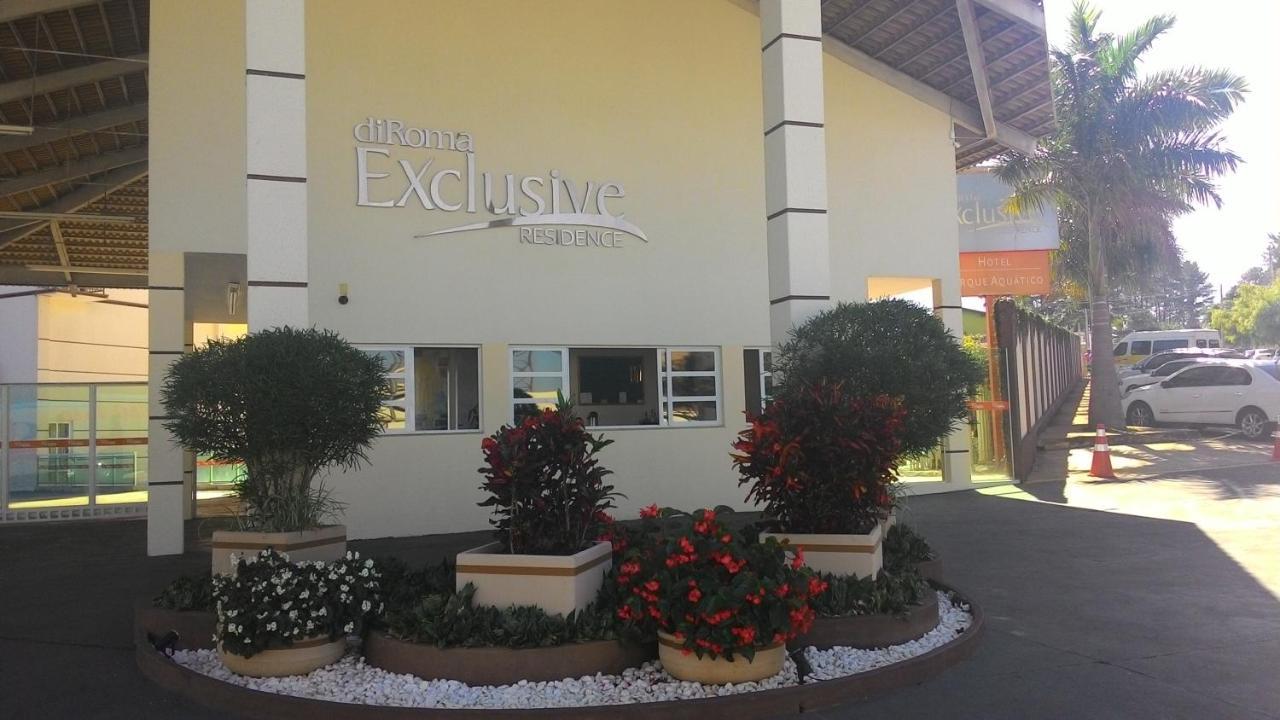 Diroma Exclusive - Piscinas Termais 24 Horas, Sauna, Copa Da Mamae, Limpeza Diaria, Estacionamento Gratis! Caldas Novas Bagian luar foto